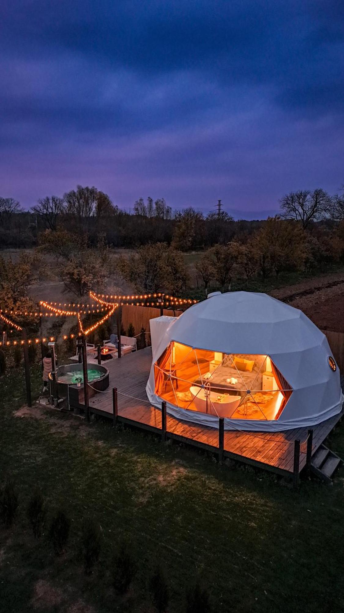Green Garden Glamping Retezat Bălan Exterior foto